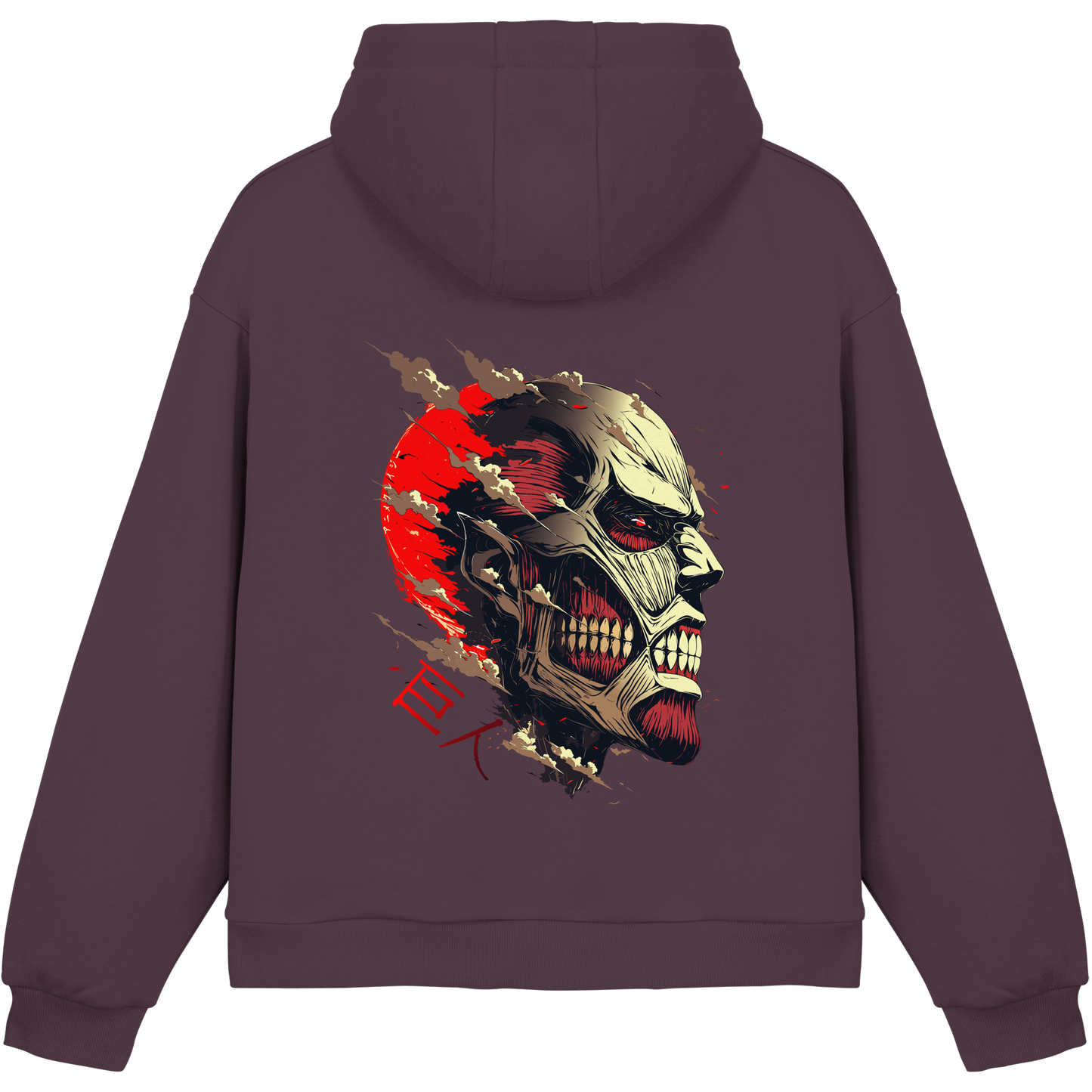 "Titan" Back Fluffy Boxcut Hoodie