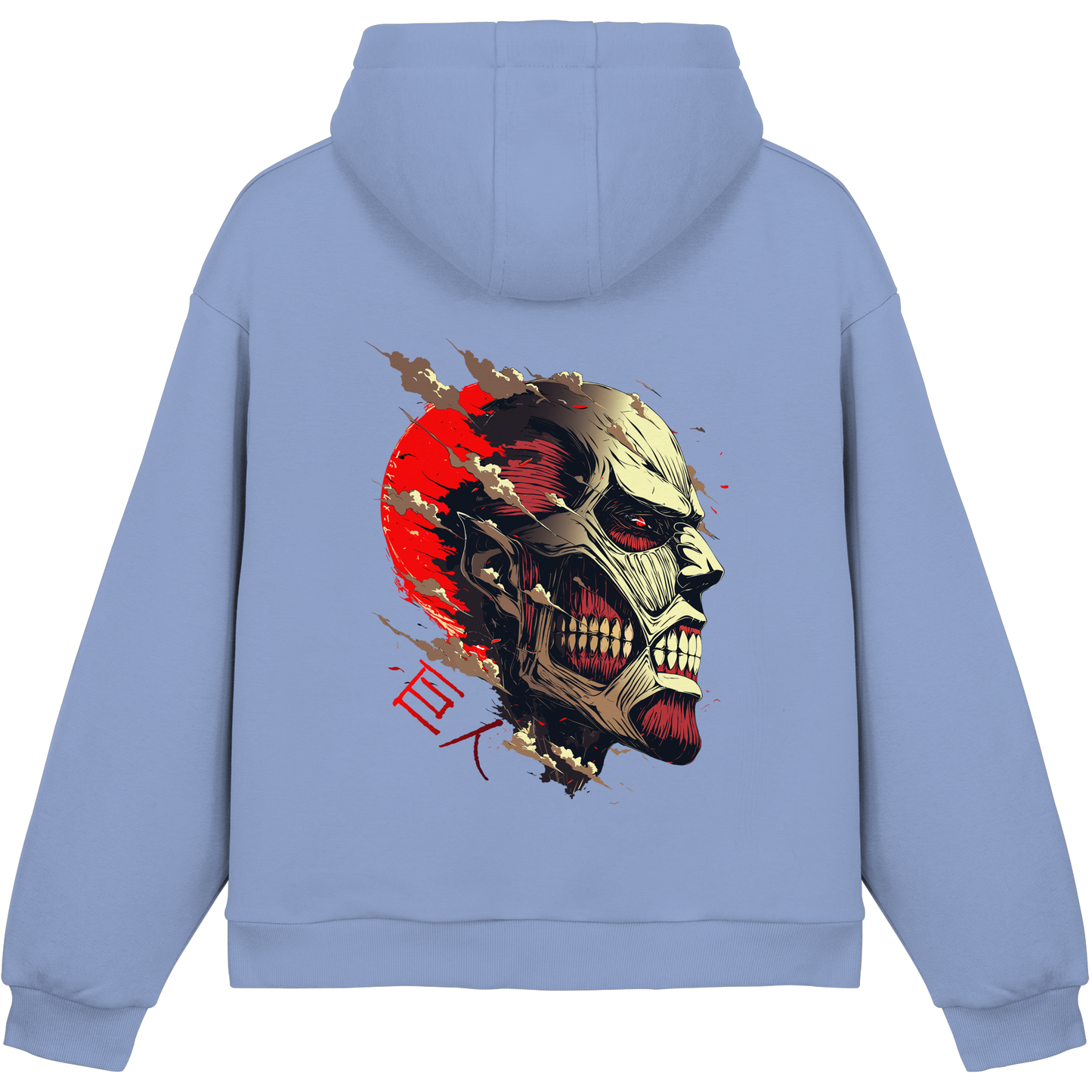 "Titan" Back Fluffy Boxcut Hoodie