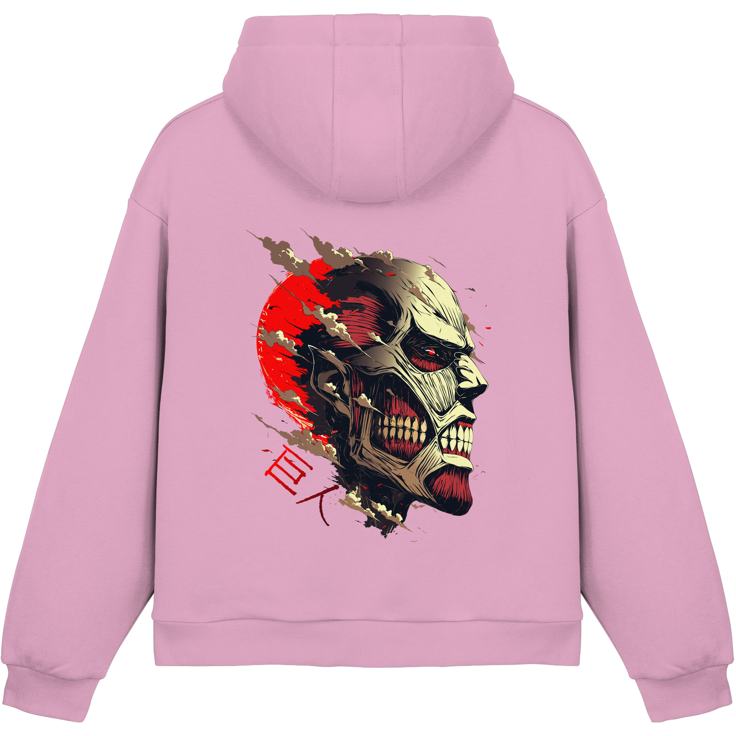 "Titan" Back Fluffy Boxcut Hoodie
