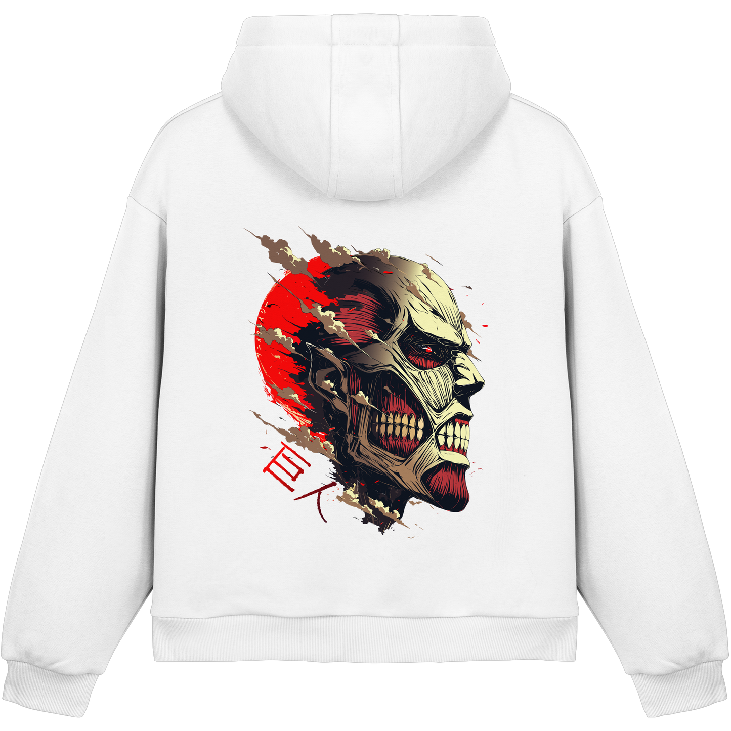 "Titan" Back Fluffy Boxcut Hoodie