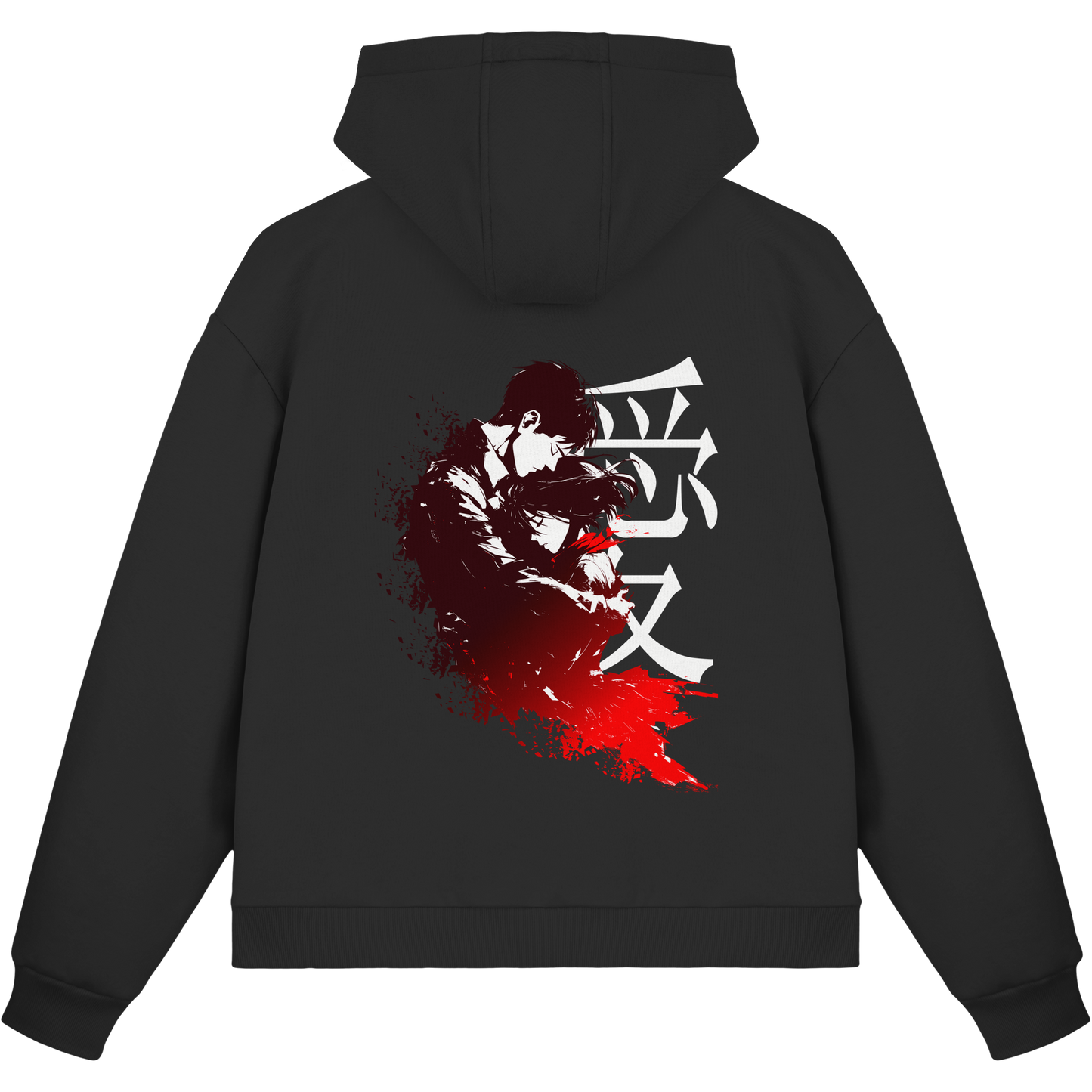 "Bound by Fate" Back Fluffy Boxcut Zipper