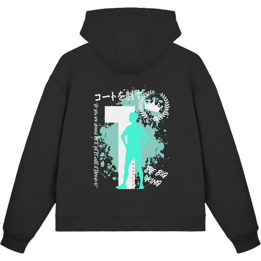 "The Big King" Black Fluffy Boxcut Zipper