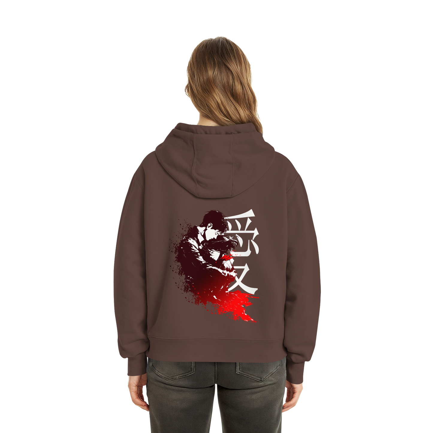 "Bound by Fate" Back Fluffy Boxcut Zipper