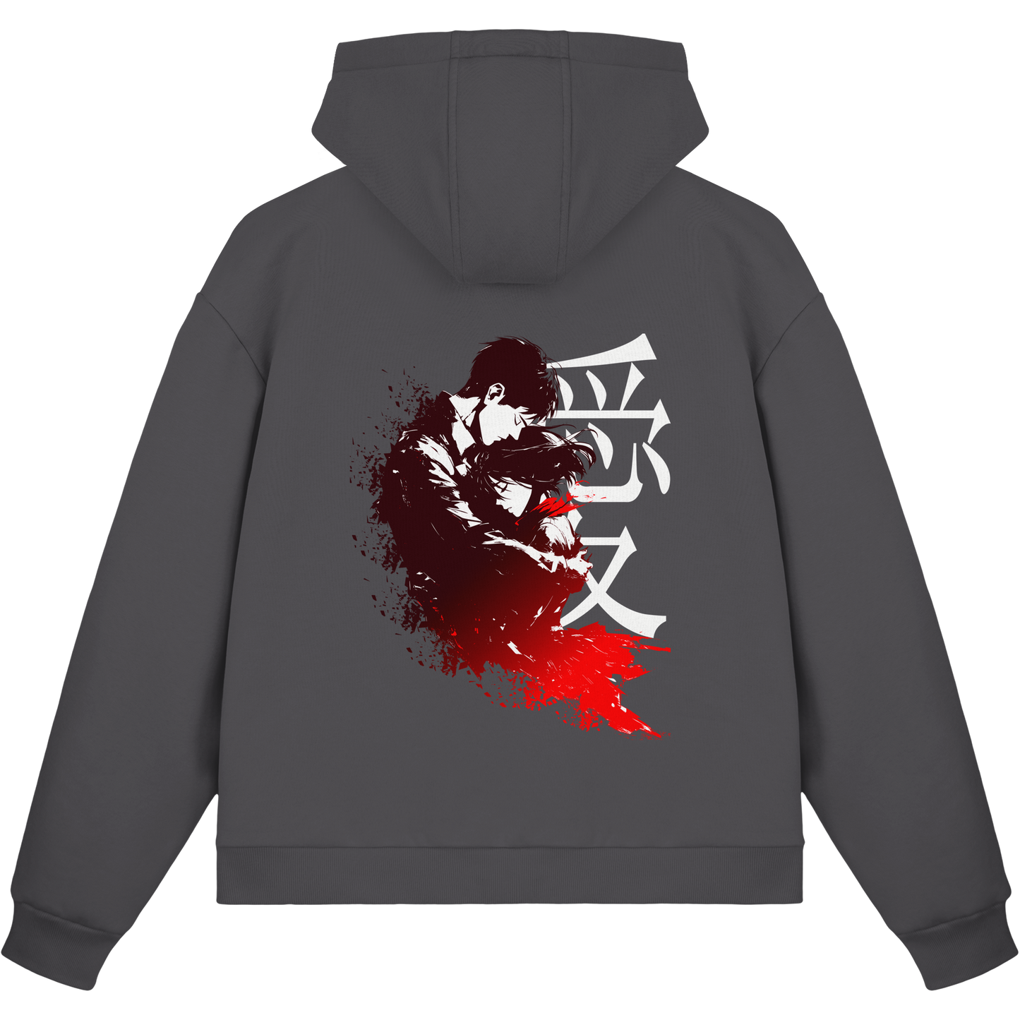 "Bound by Fate" Back Fluffy Boxcut Zipper