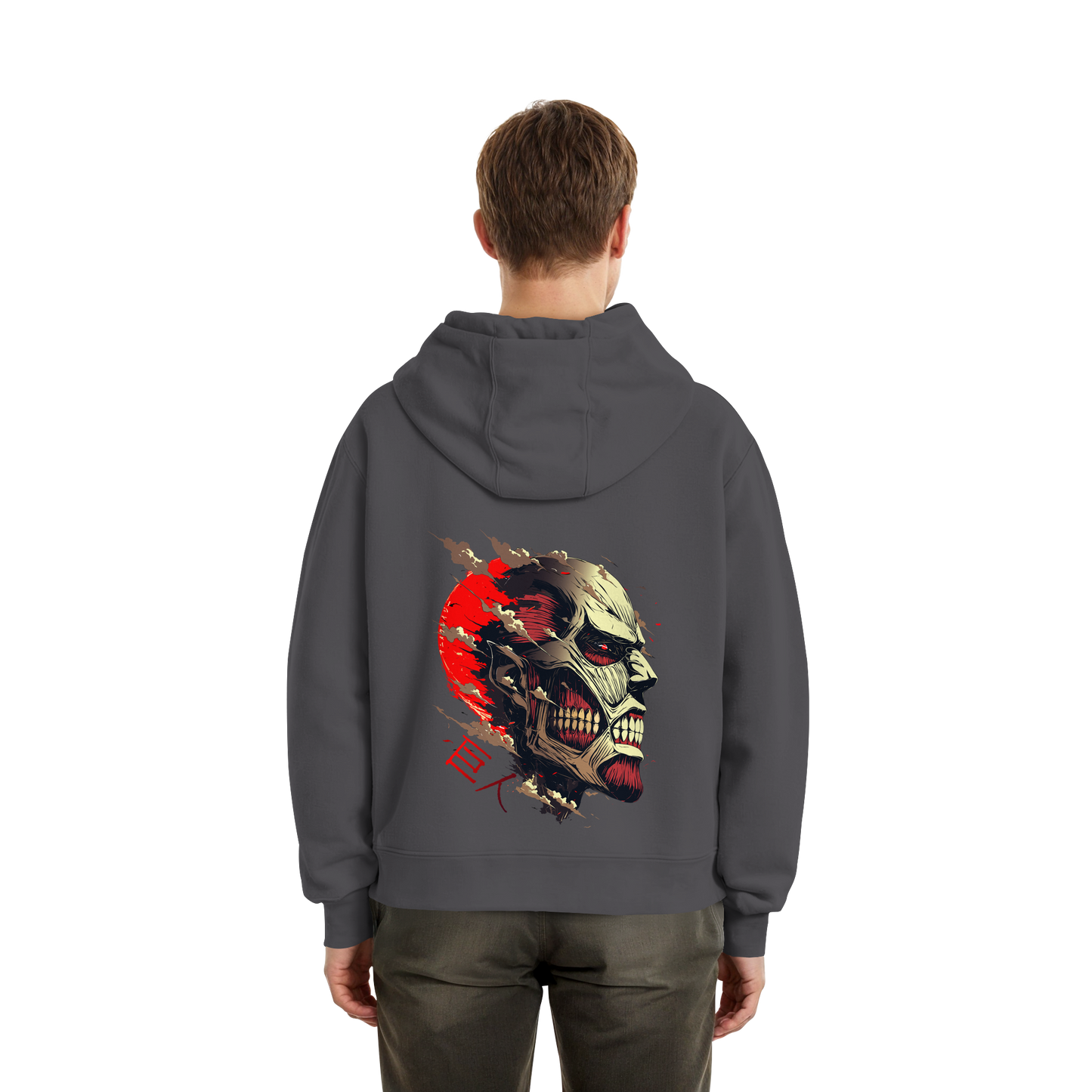 "Titan" Back Fluffy Boxcut Zipper