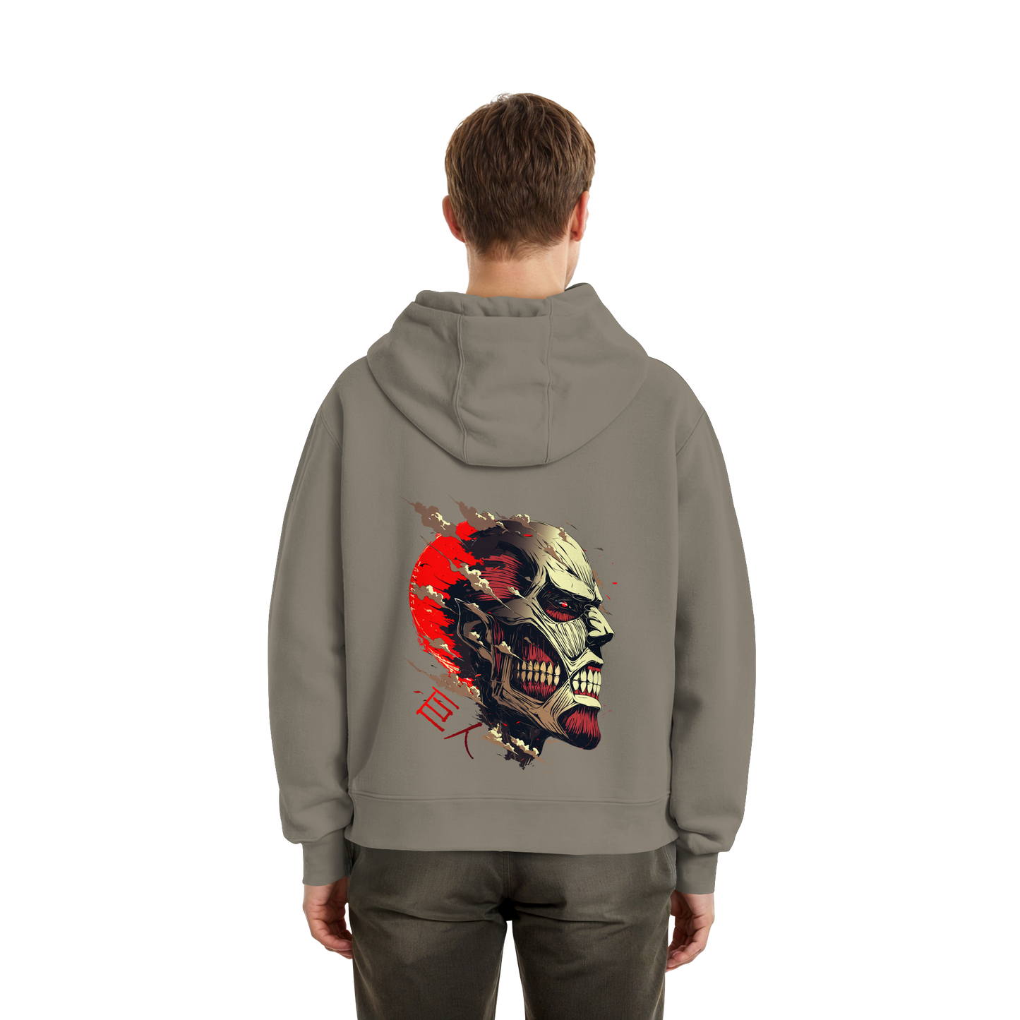"Titan" Back Fluffy Boxcut Zipper