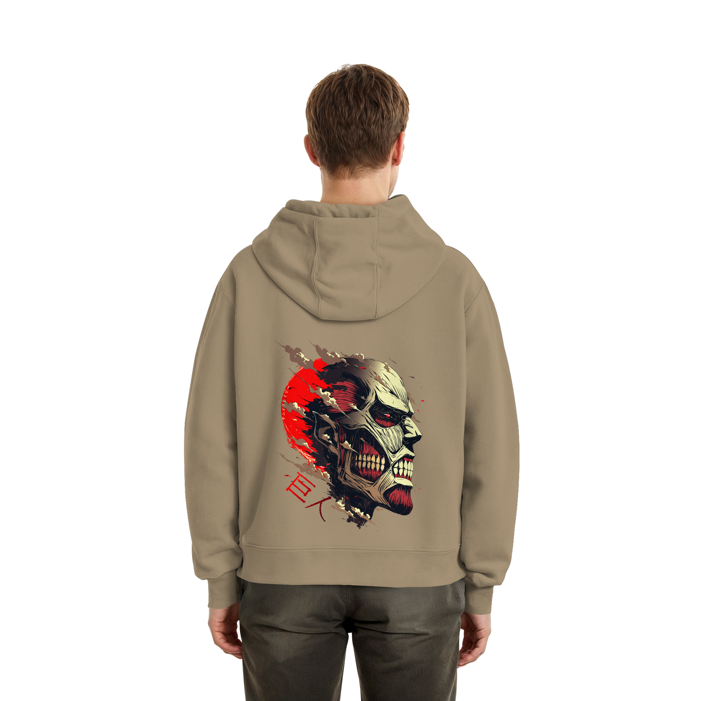"Titan" Back Fluffy Boxcut Zipper