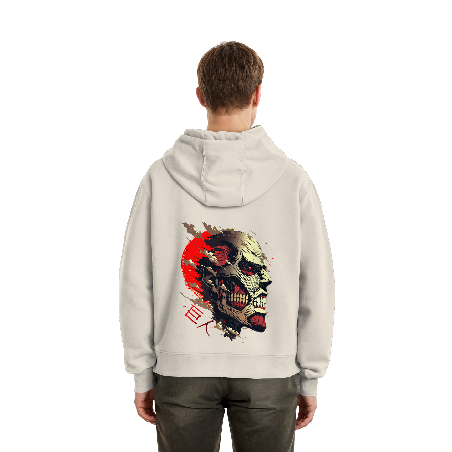 "Titan" Back Fluffy Boxcut Zipper