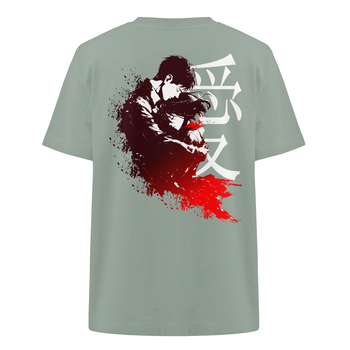 "Bound by Fate" Back Heavy Oversized Organic Shirt