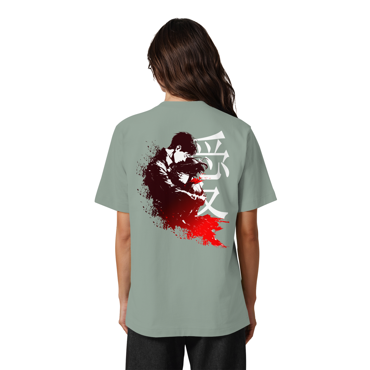 "Bound by Fate" Back Heavy Oversized Organic Shirt
