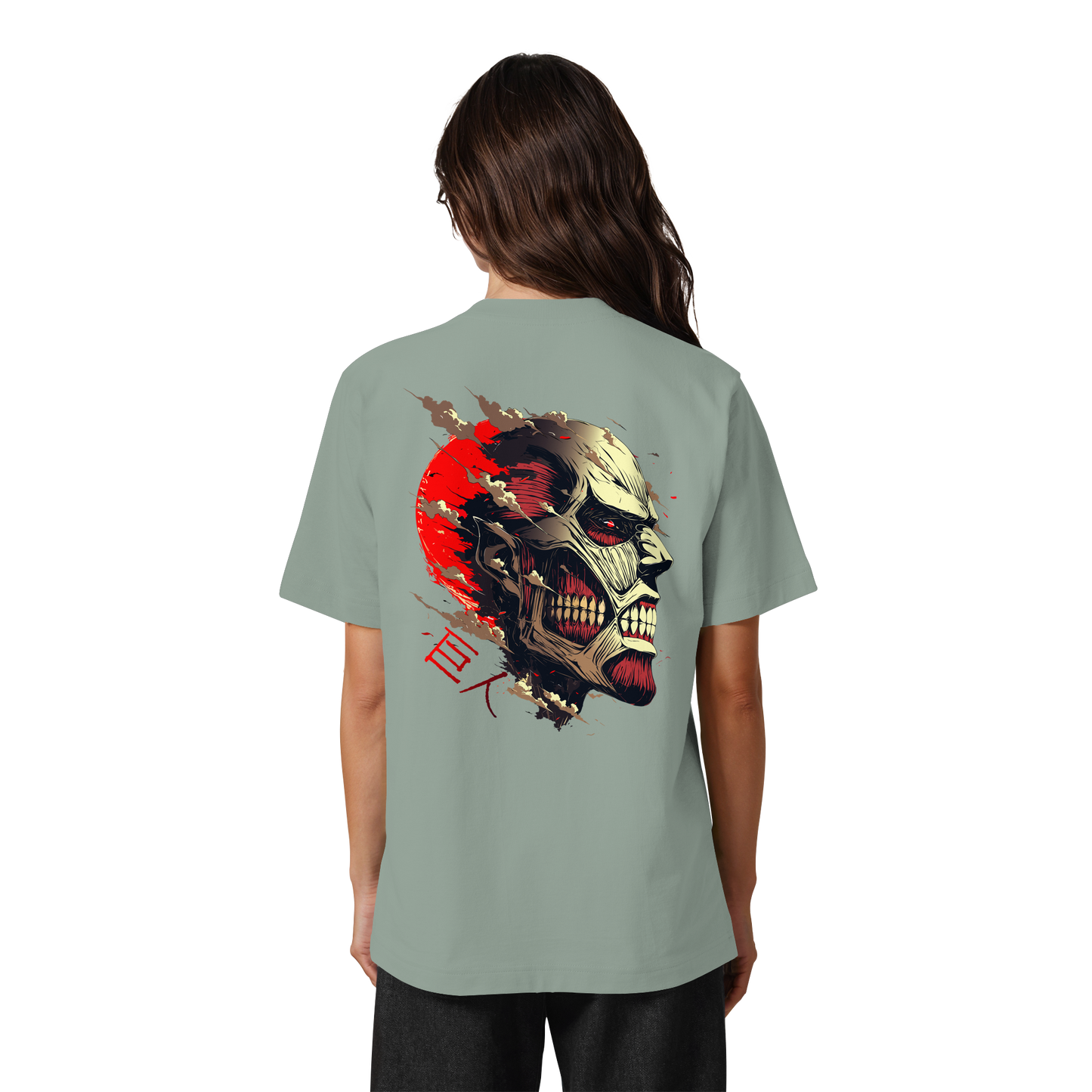 "Titan" Back Heavy Oversized Organic Shirt