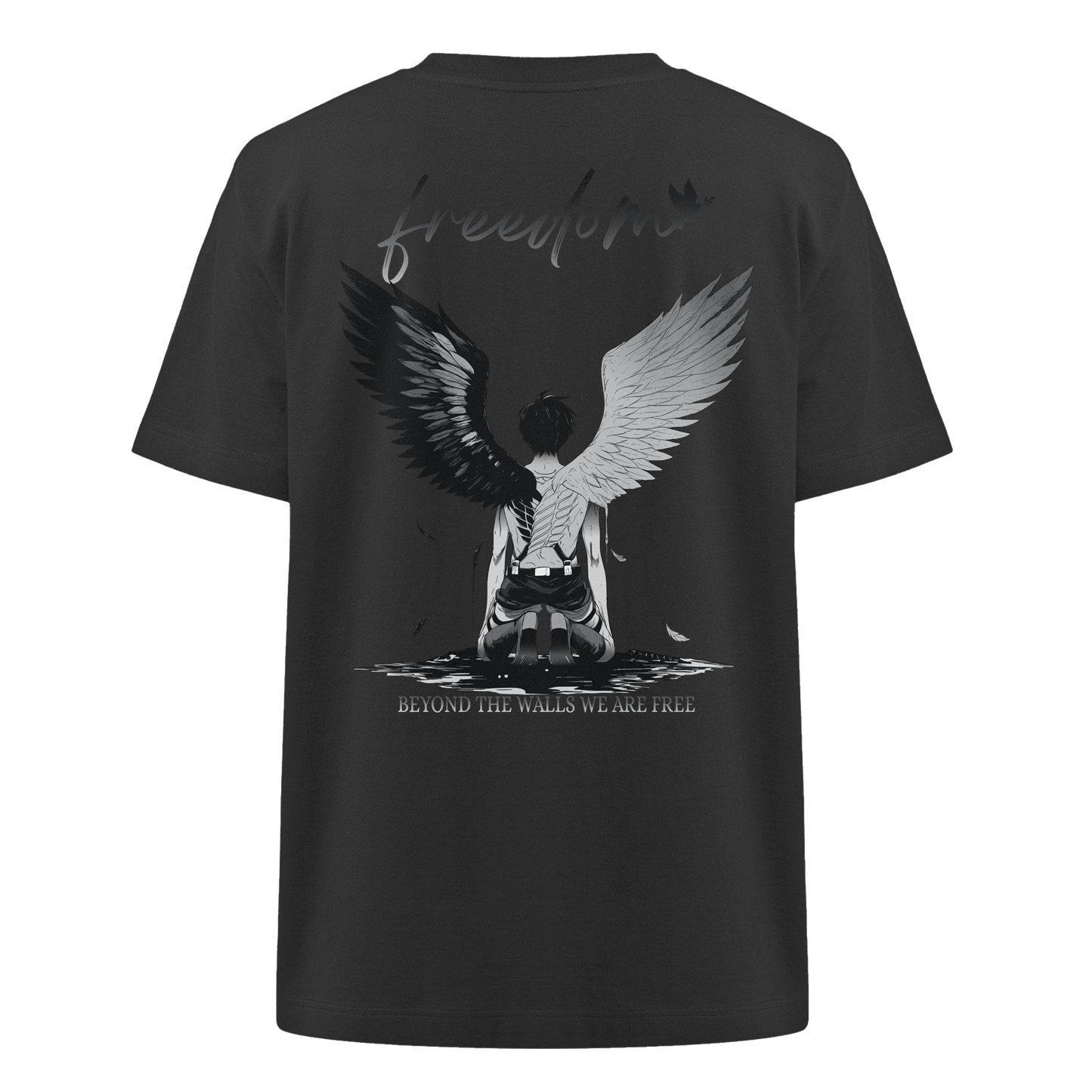 "Freedom" Back Heavy Oversized Organic Shirt