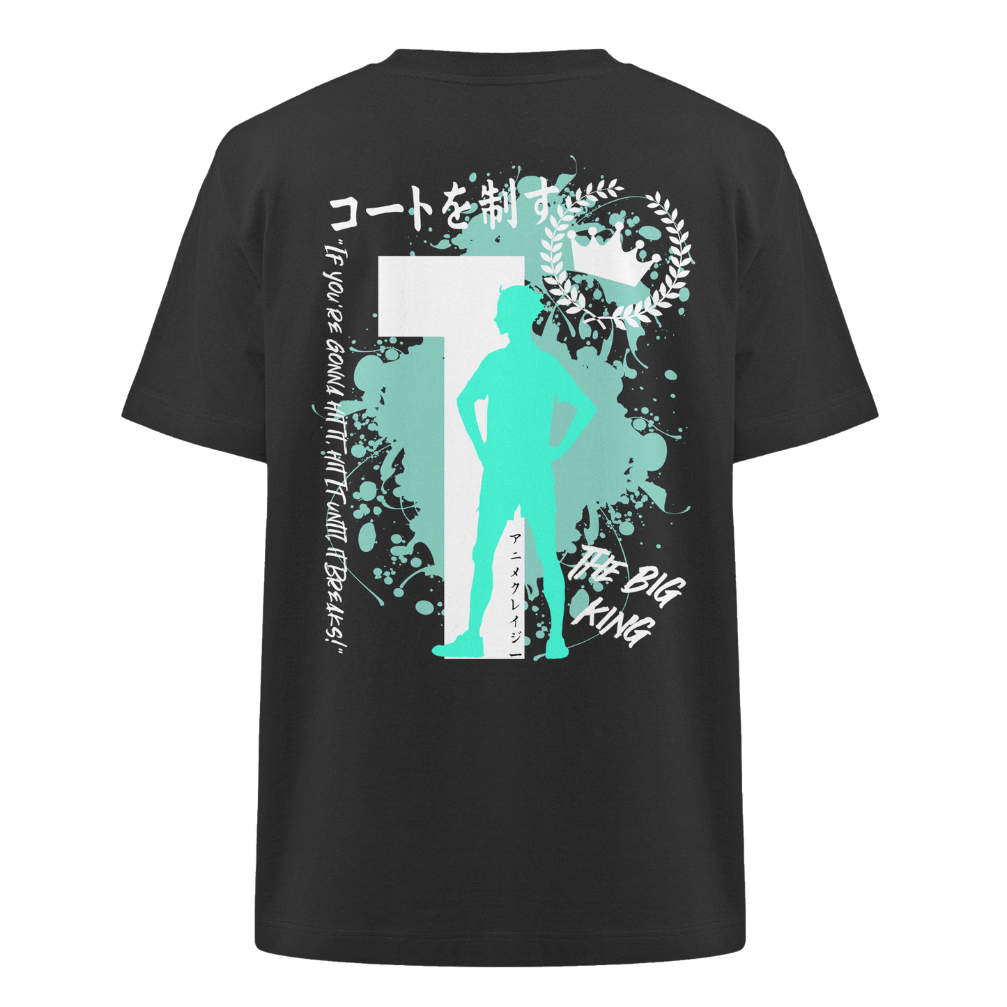 "The Big King" Back Organic Heavy Oversized Shirt