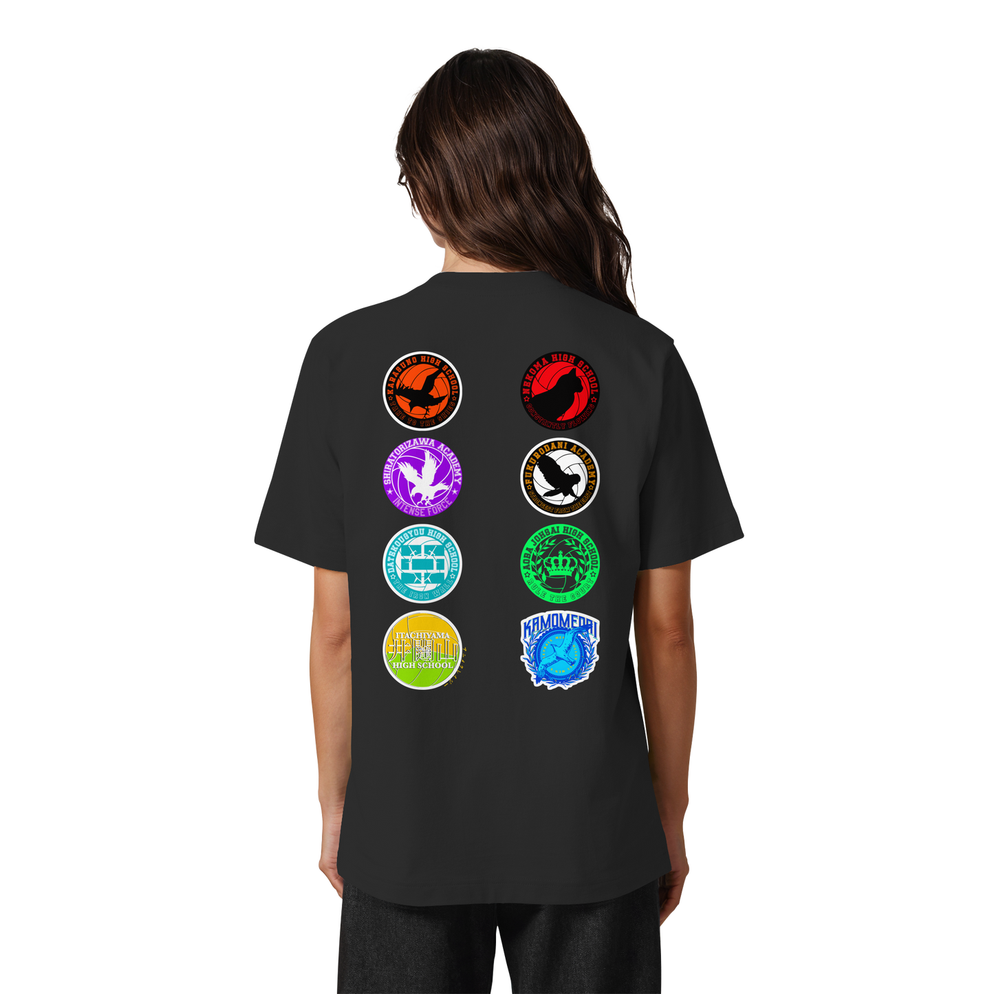 "Ascension Marks" Back Organic Heavy Oversized Shirt