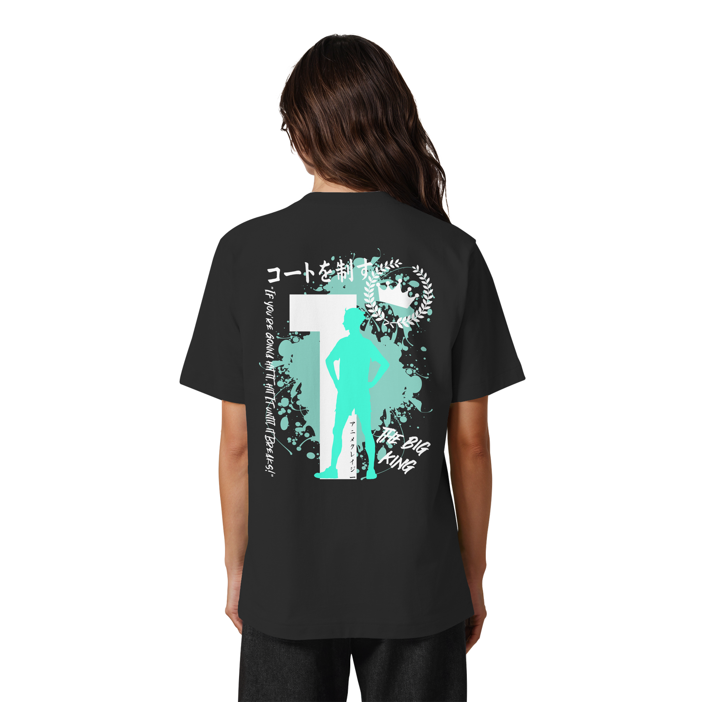 "The Big King" Back Organic Heavy Oversized Shirt