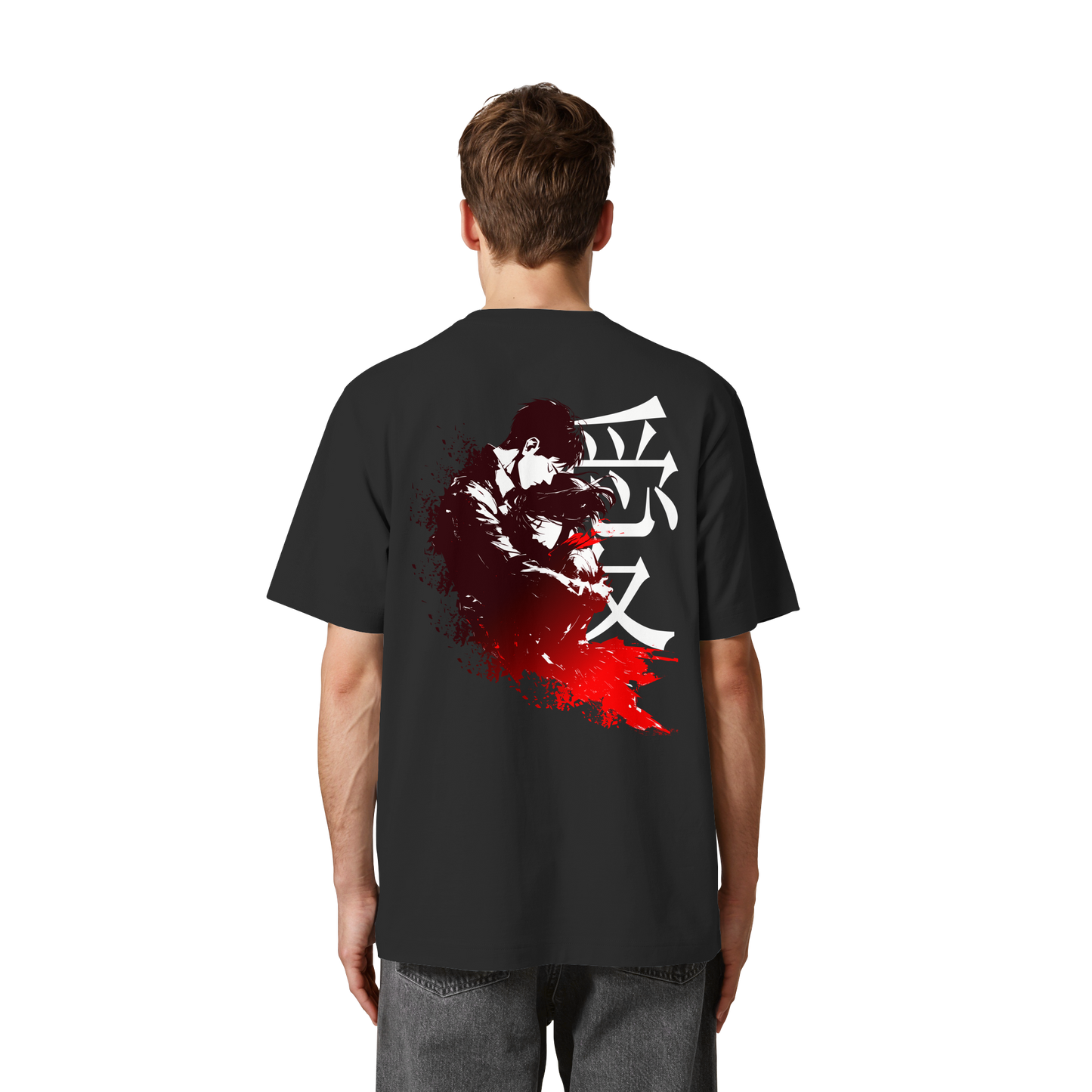 "Bound by Fate" Back Heavy Oversized Organic Shirt