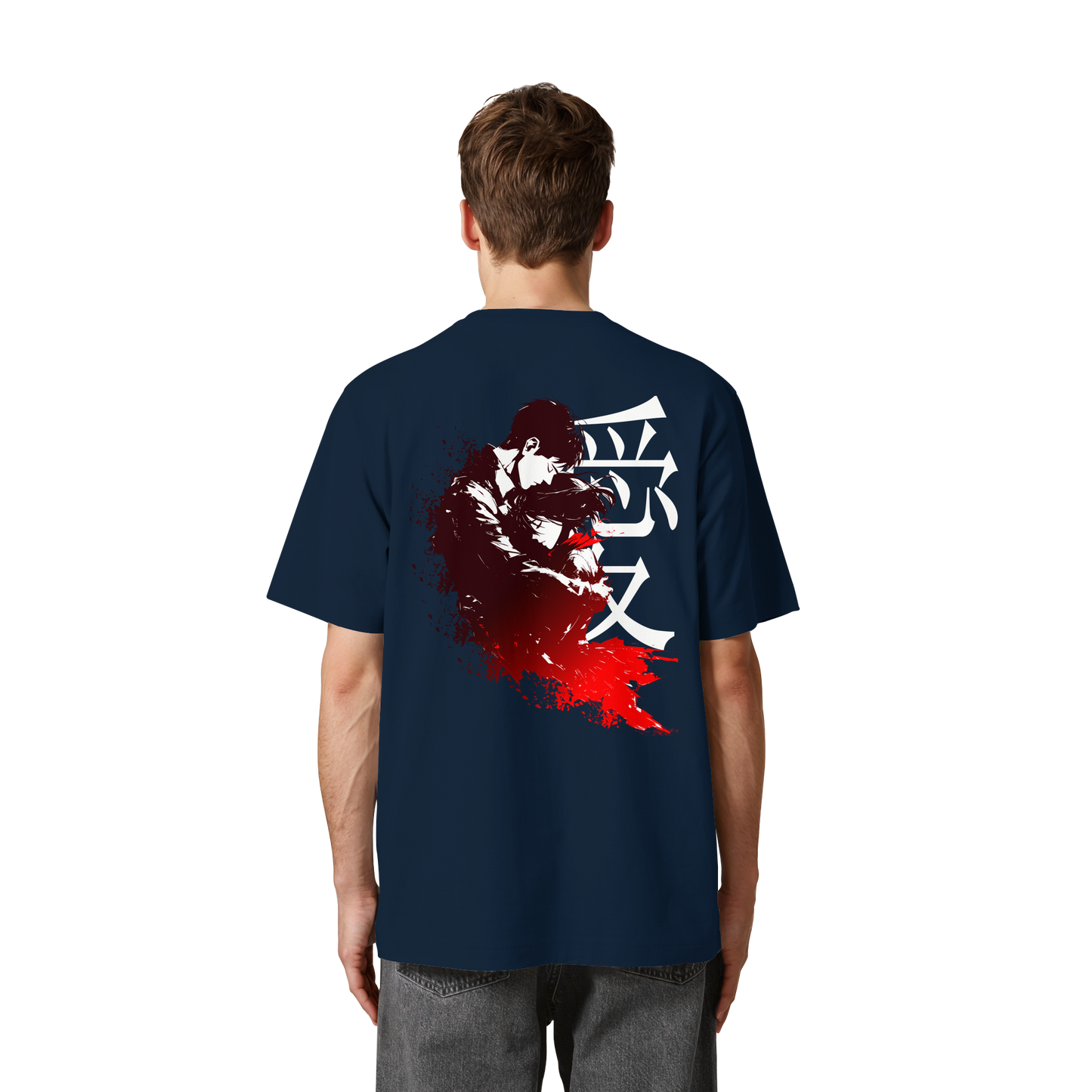 "Bound by Fate" Back Heavy Oversized Organic Shirt