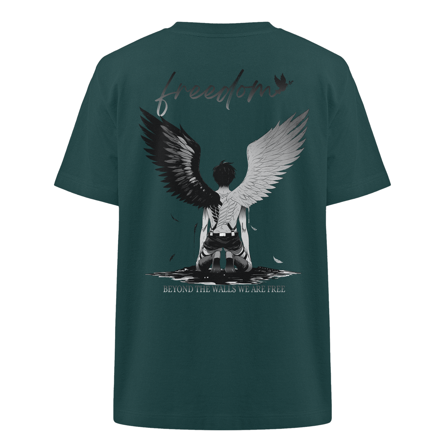"Freedom" Back Heavy Oversized Organic Shirt
