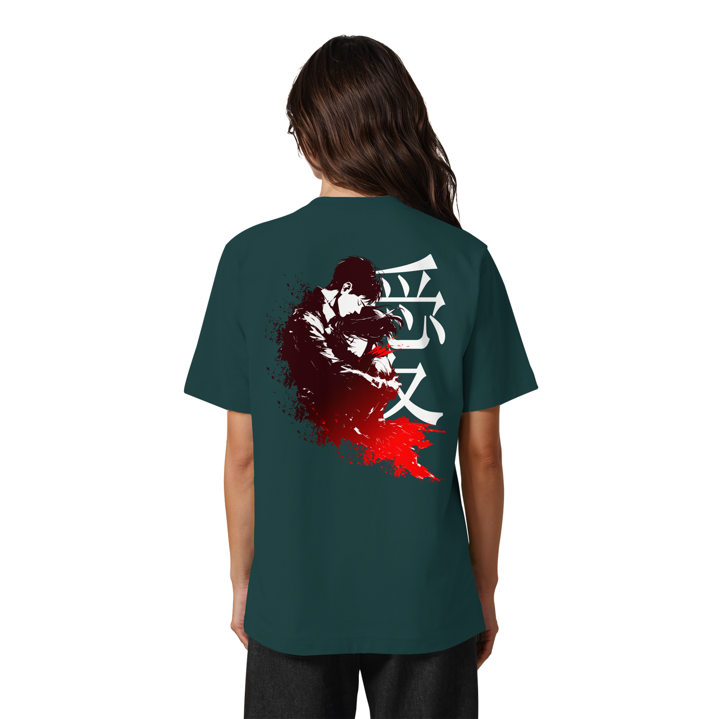 "Bound by Fate" Back Heavy Oversized Organic Shirt