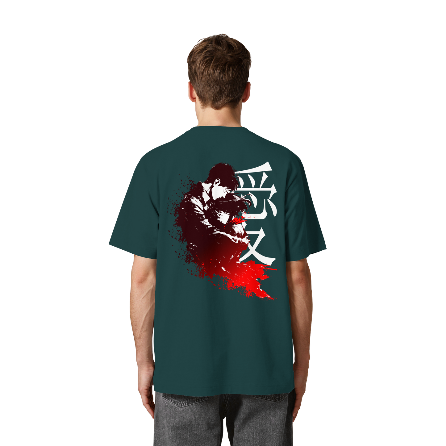 "Bound by Fate" Back Heavy Oversized Organic Shirt