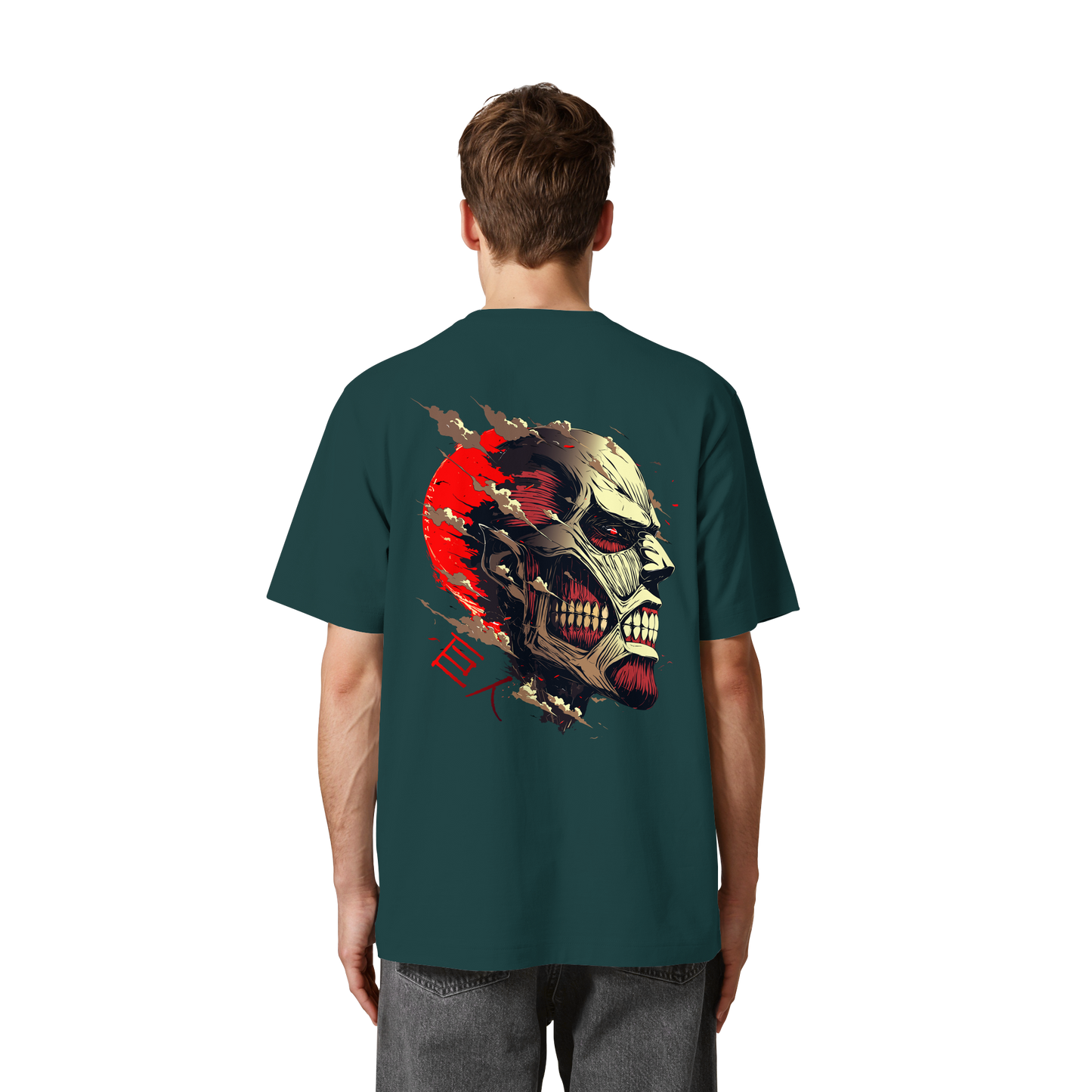 "Titan" Back Heavy Oversized Organic Shirt