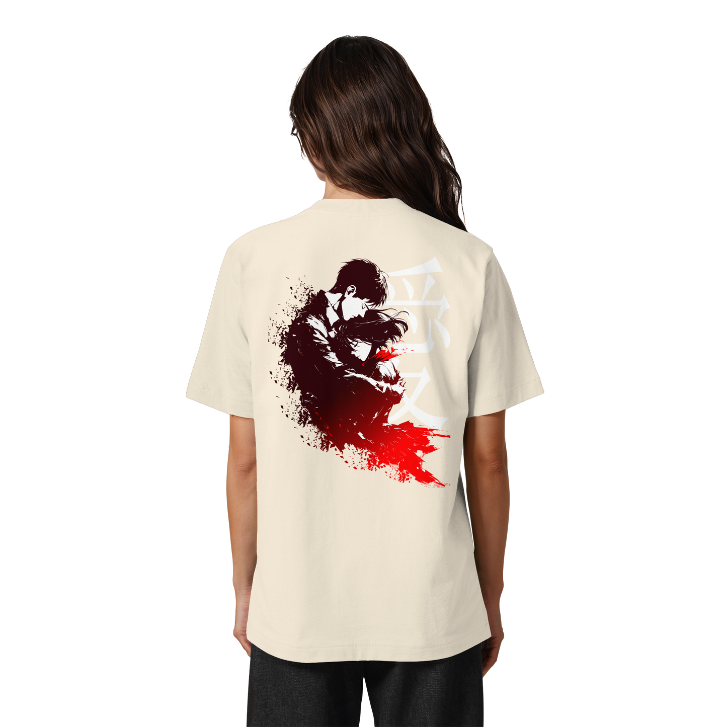 "Bound by Fate" Back Heavy Oversized Organic Shirt