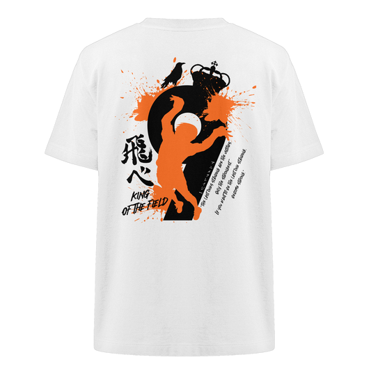 "King Of The Field 2.0" Back Organic Heavy Oversized Shirt