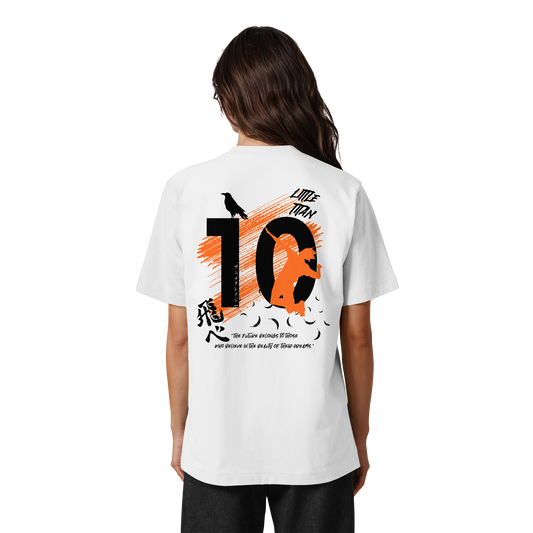 "Little Titan" Back Organic Heavy Oversized Shirt