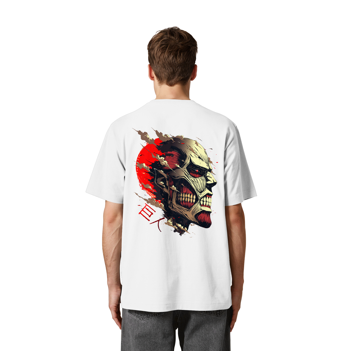 "Titan" Back Heavy Oversized Organic Shirt
