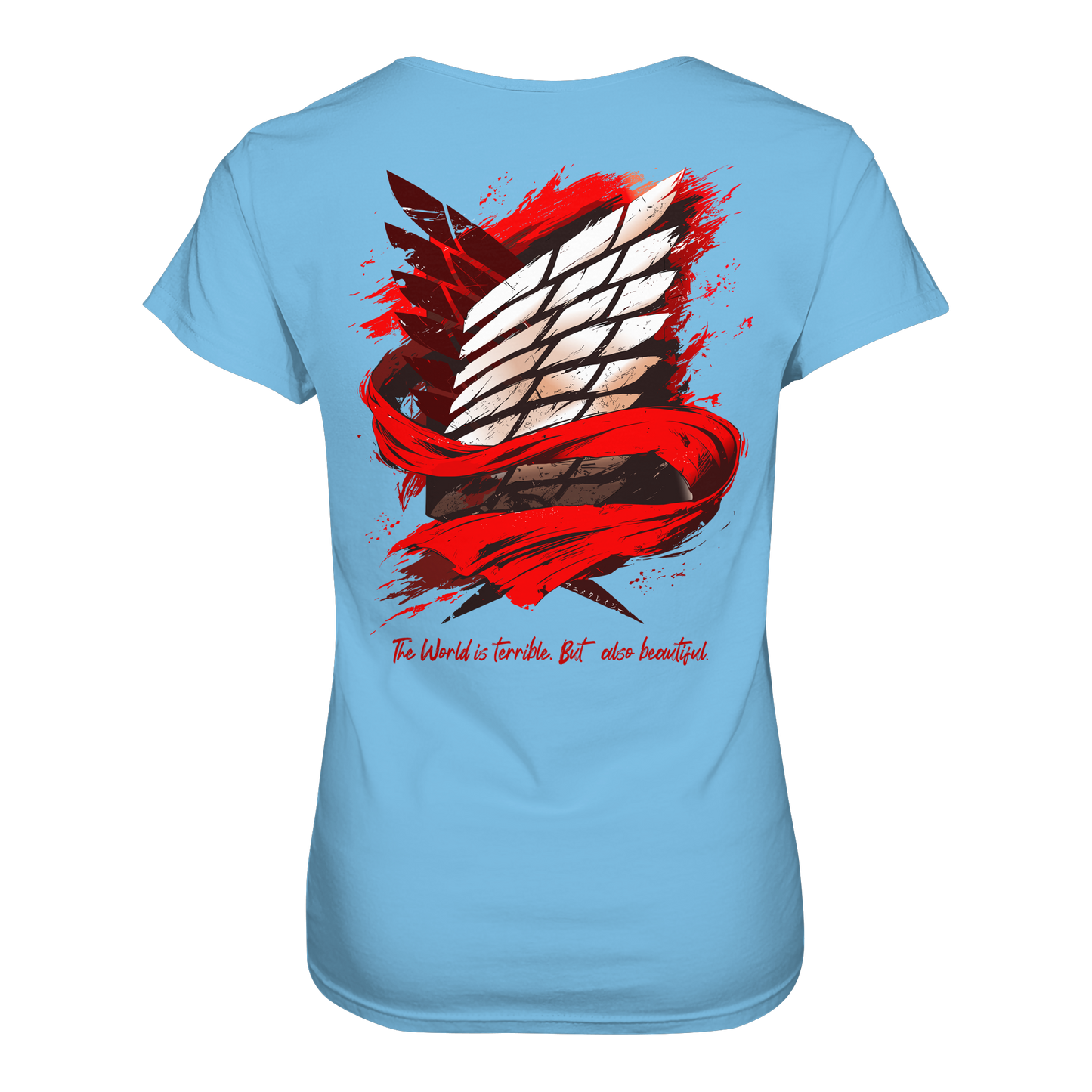 "Verbundenheit" Back Women Organic Shirt