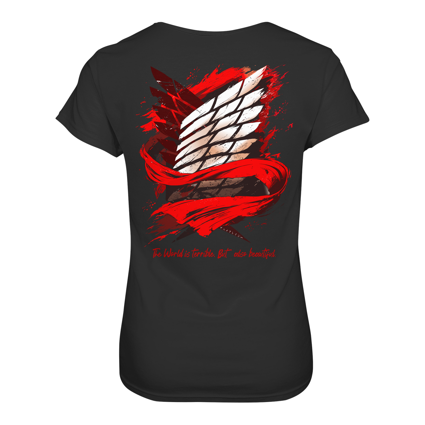 "Verbundenheit" Back Women Organic Shirt
