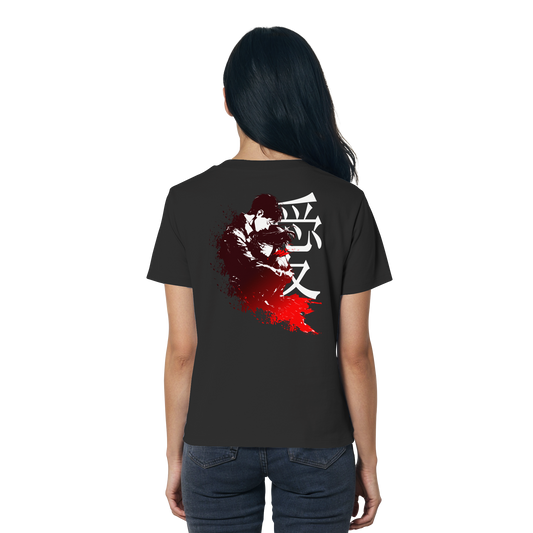 "Bound by Fate" Back Women Organic Shirt