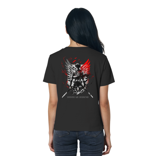 "Wings of Resolve" Back Women Organic Shirt