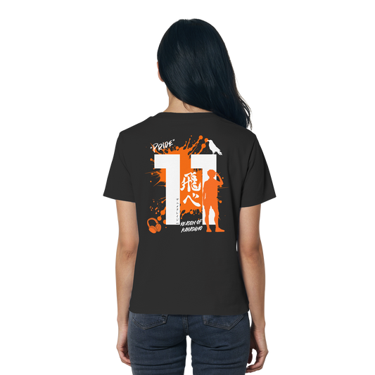 "Pride" Back Black Women Organic Shirt