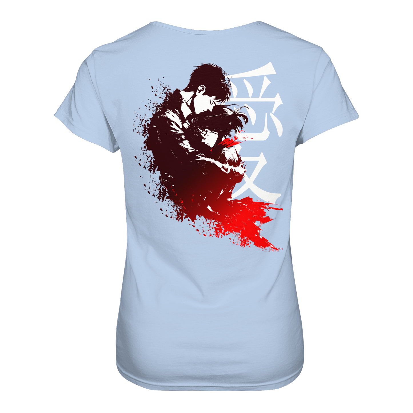 "Bound by Fate" Back Women Organic Shirt
