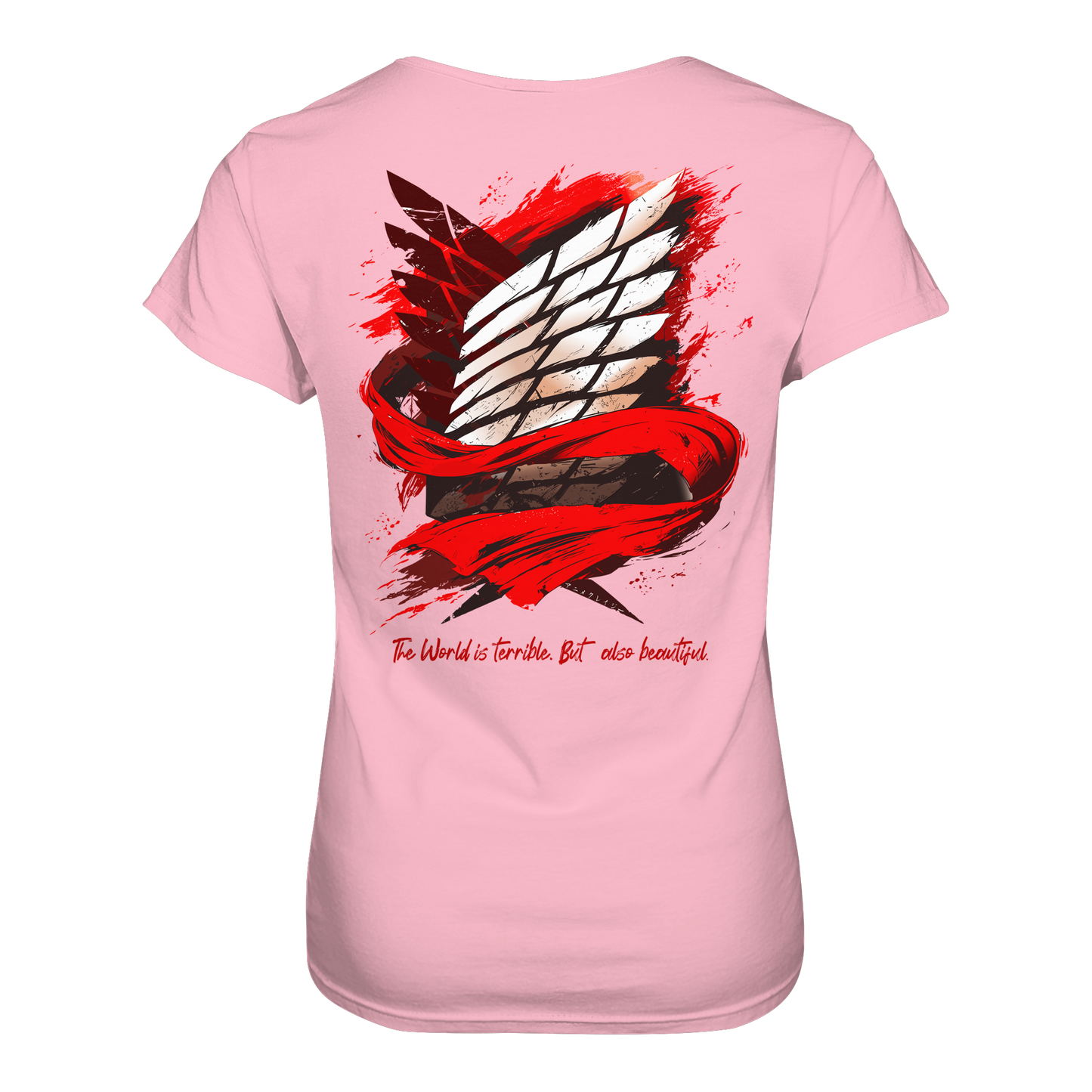 "Verbundenheit" Back Women Organic Shirt