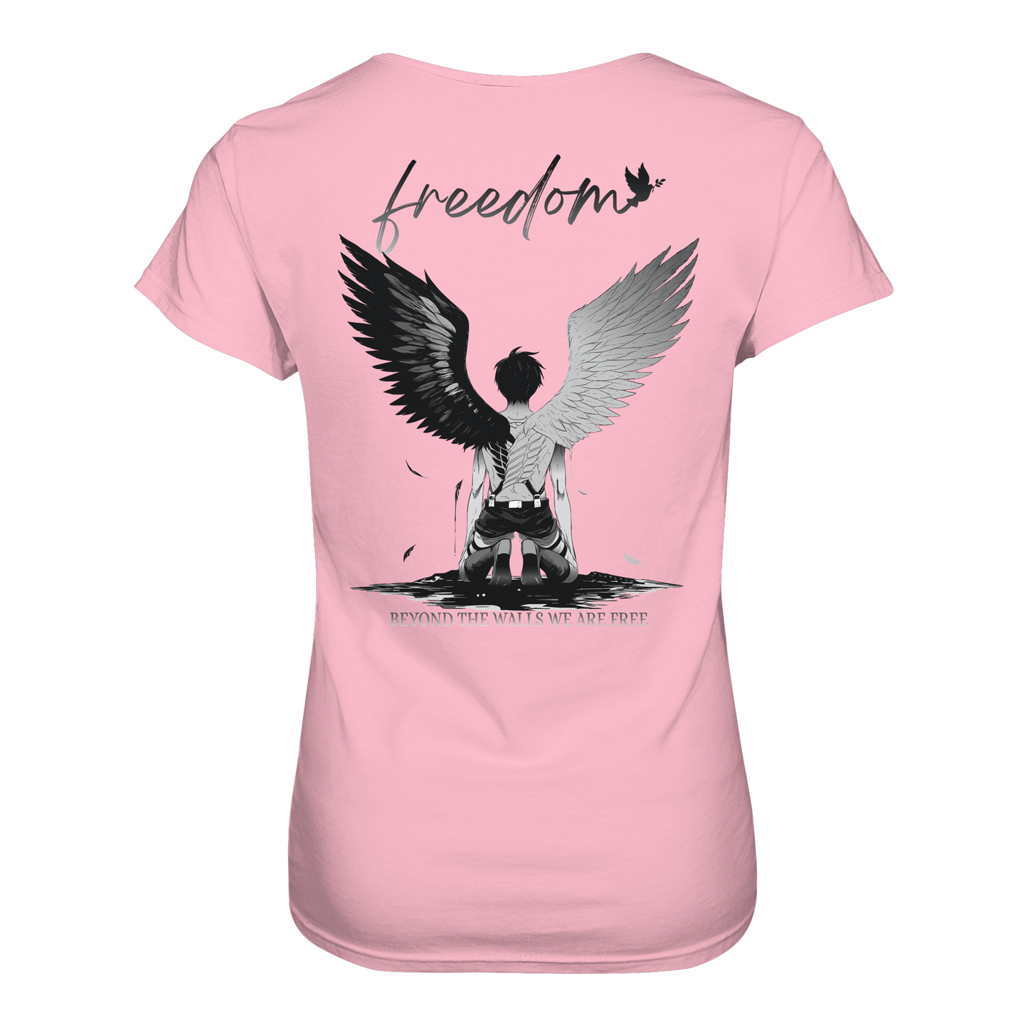 "Freedom" Back Women Organic Shirt