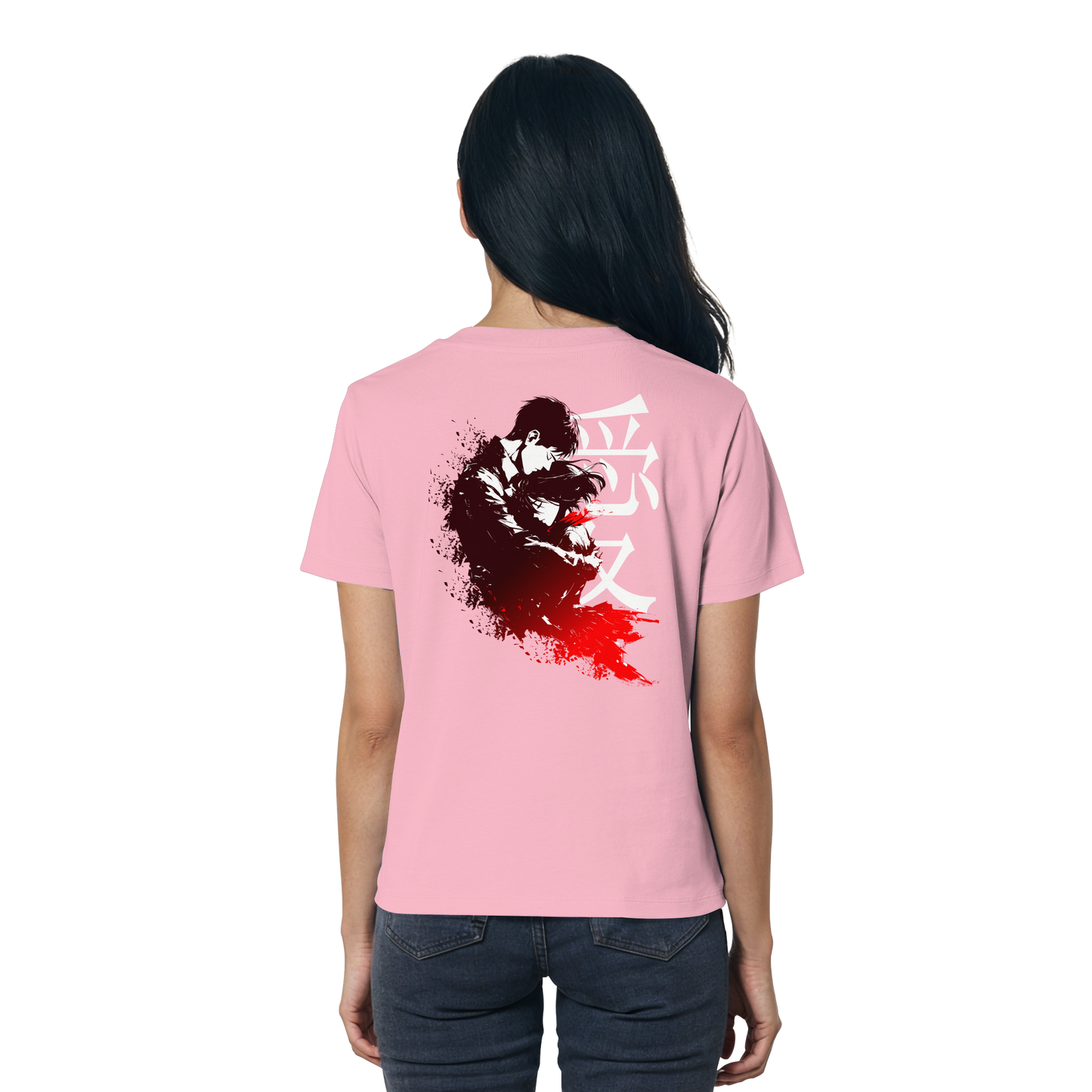 "Bound by Fate" Back Women Organic Shirt