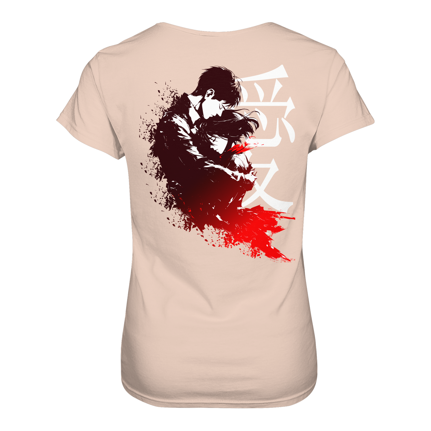 "Bound by Fate" Back Women Organic Shirt