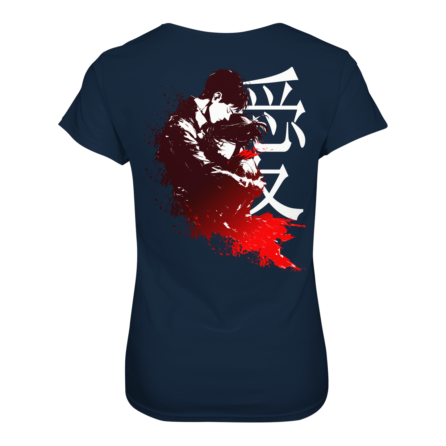 "Bound by Fate" Back Women Organic Shirt
