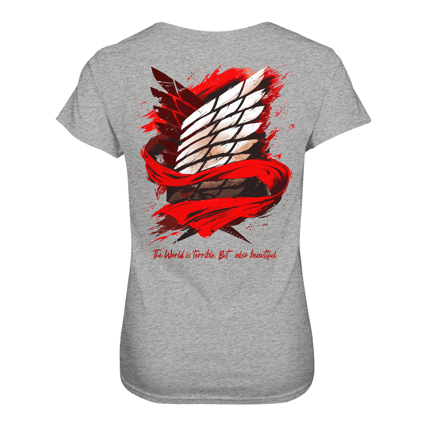"Verbundenheit" Back Women Organic Shirt