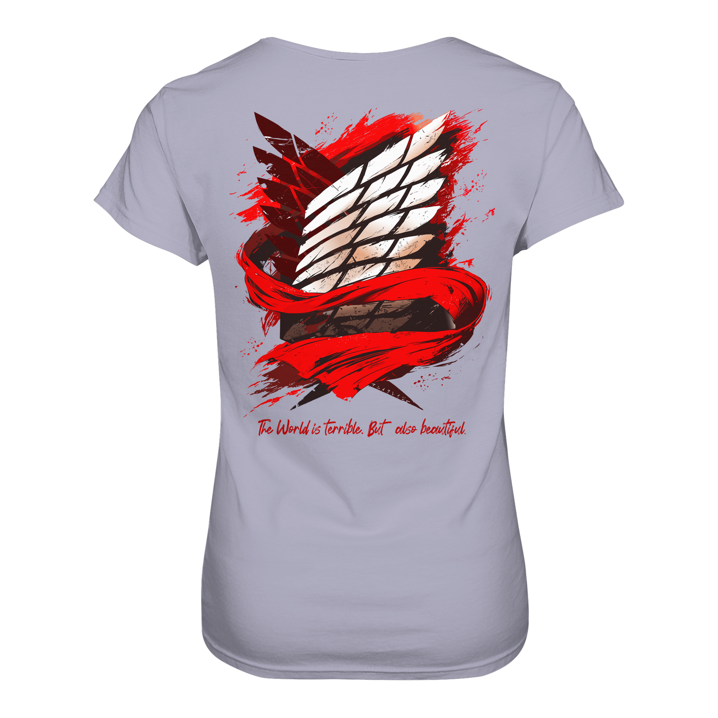 "Verbundenheit" Back Women Organic Shirt