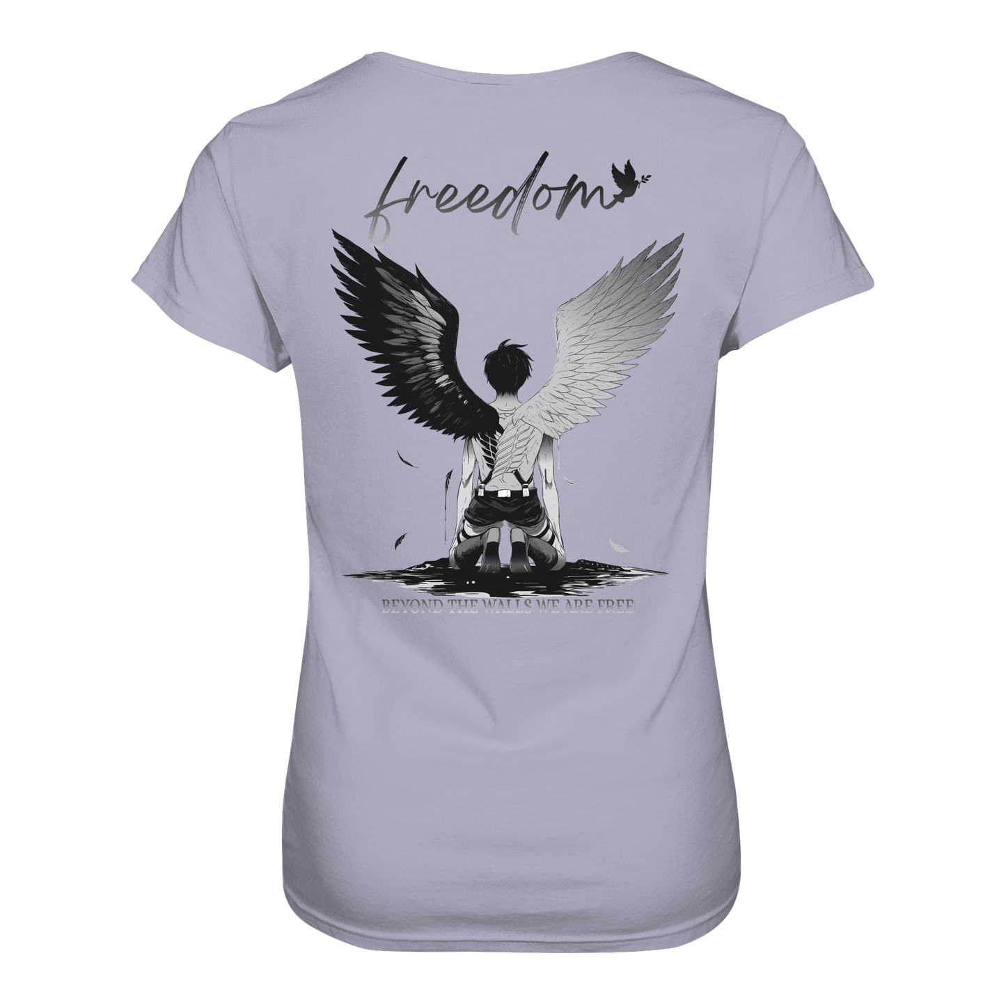 "Freedom" Back Women Organic Shirt