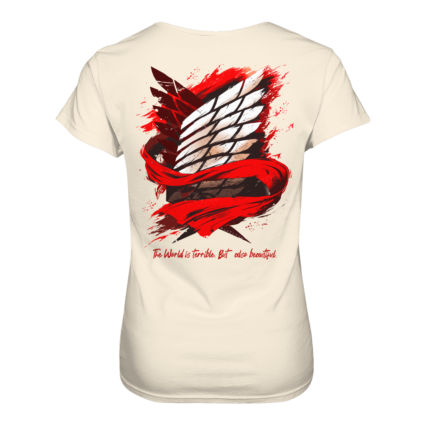 "Verbundenheit" Back Women Organic Shirt