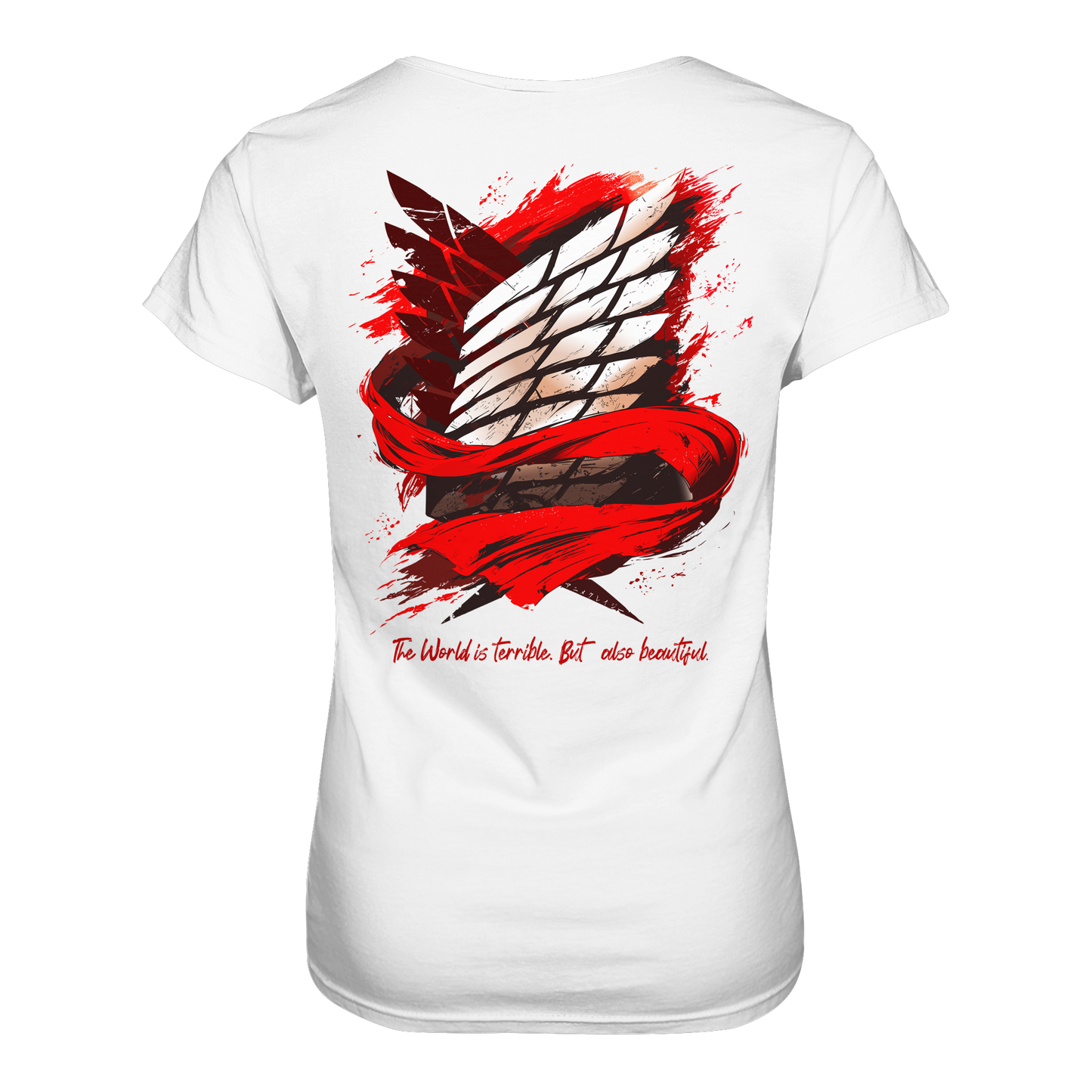 "Verbundenheit" Back Women Organic Shirt