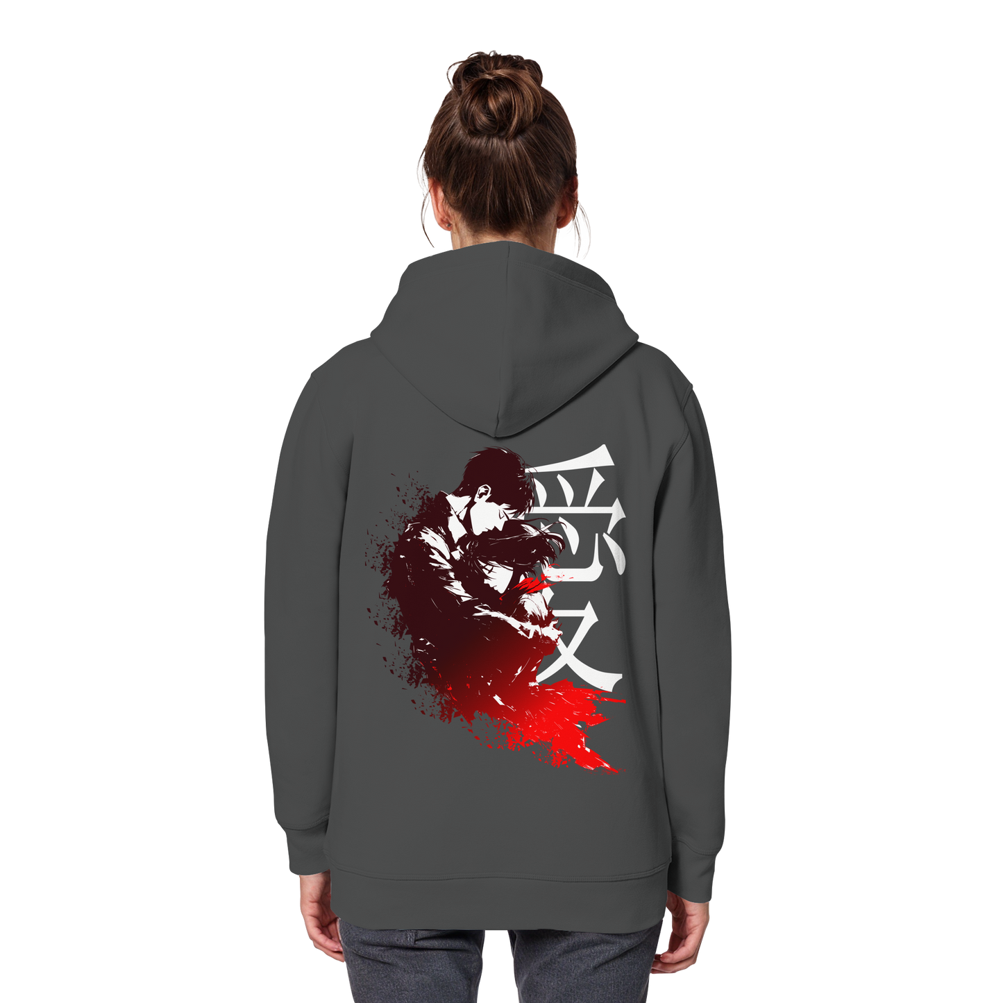 "Bound by Fate" Back Organic Classic Hoodie
