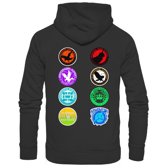 "Ascension Marks" Back Black Organic Classic Hoodie
