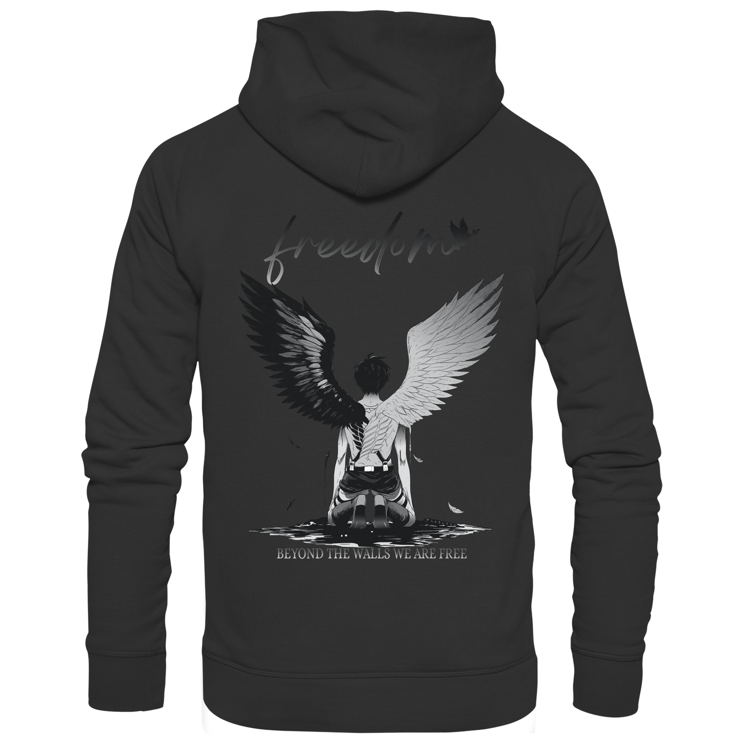 "Freedom" Back Organic Classic Hoodie