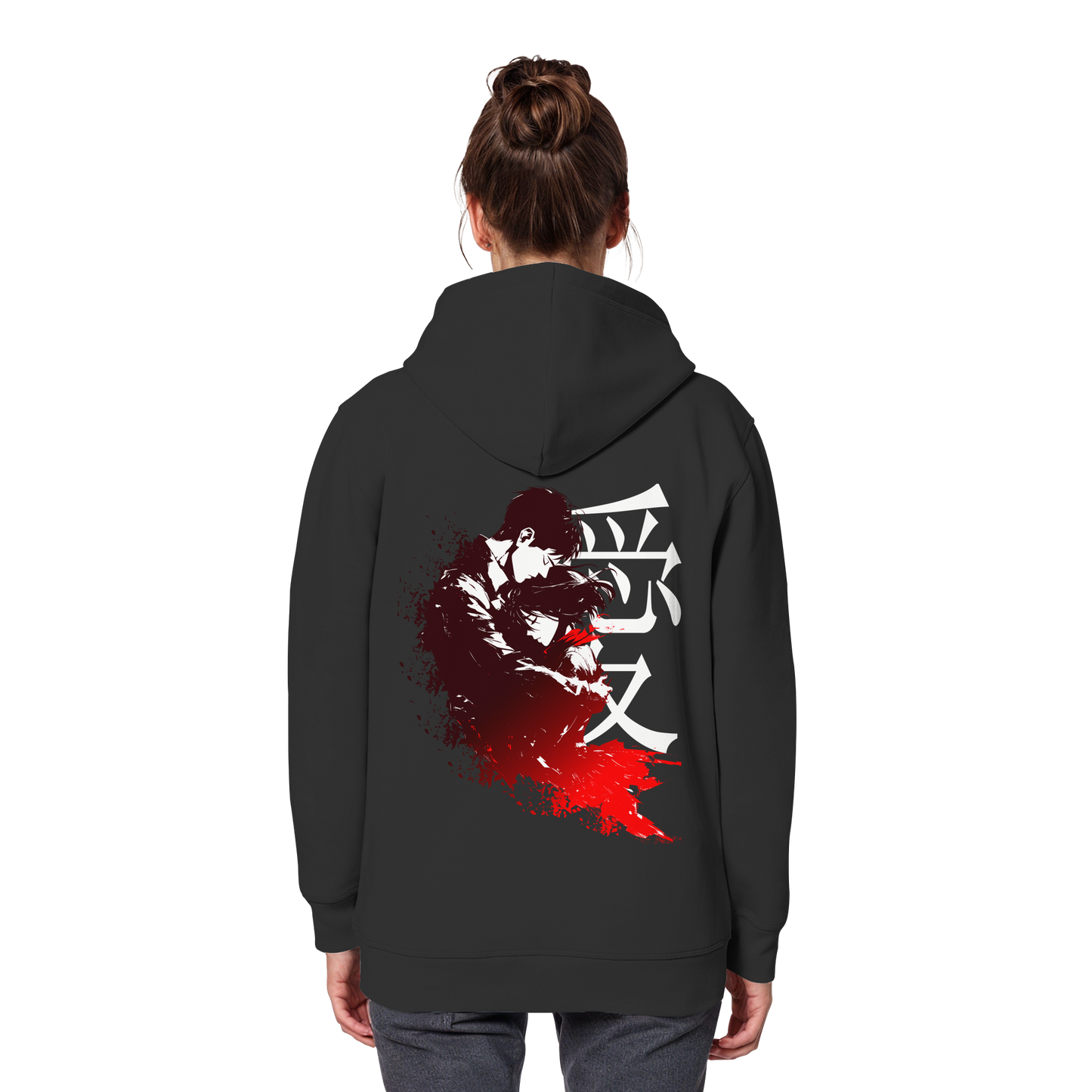 "Bound by Fate" Back Organic Classic Hoodie