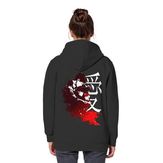 "Bound by Fate" Back Organic Classic Hoodie